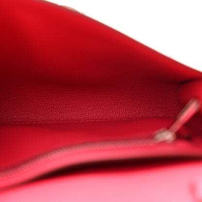 Hermes Chevre Chamkila Chaine d'Ancre To Go Wallet Rose Extreme 5 of 11