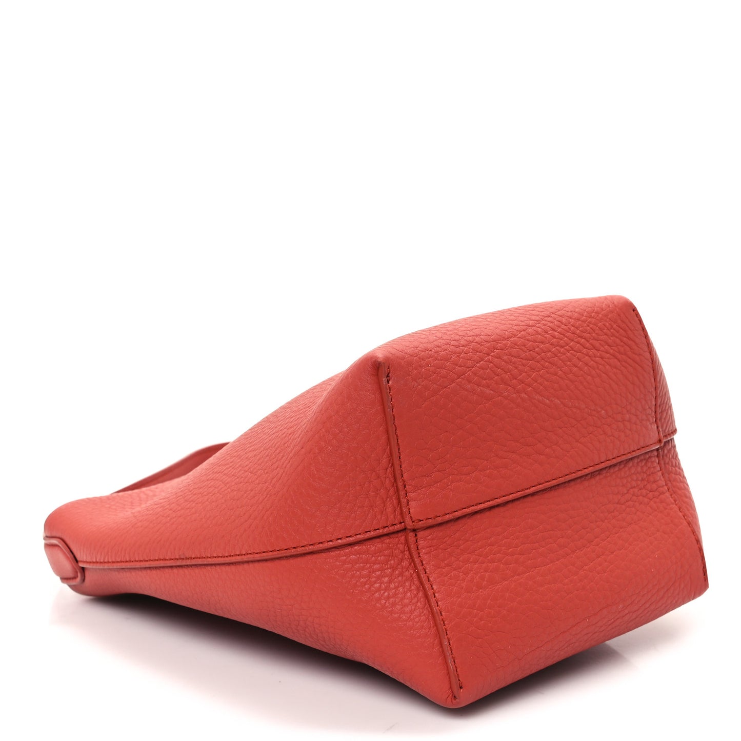 Grained Calfskin Small N/S Park Tote Rust