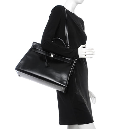 Hermes Box Kelly Retourne 40 Black 2 of 38