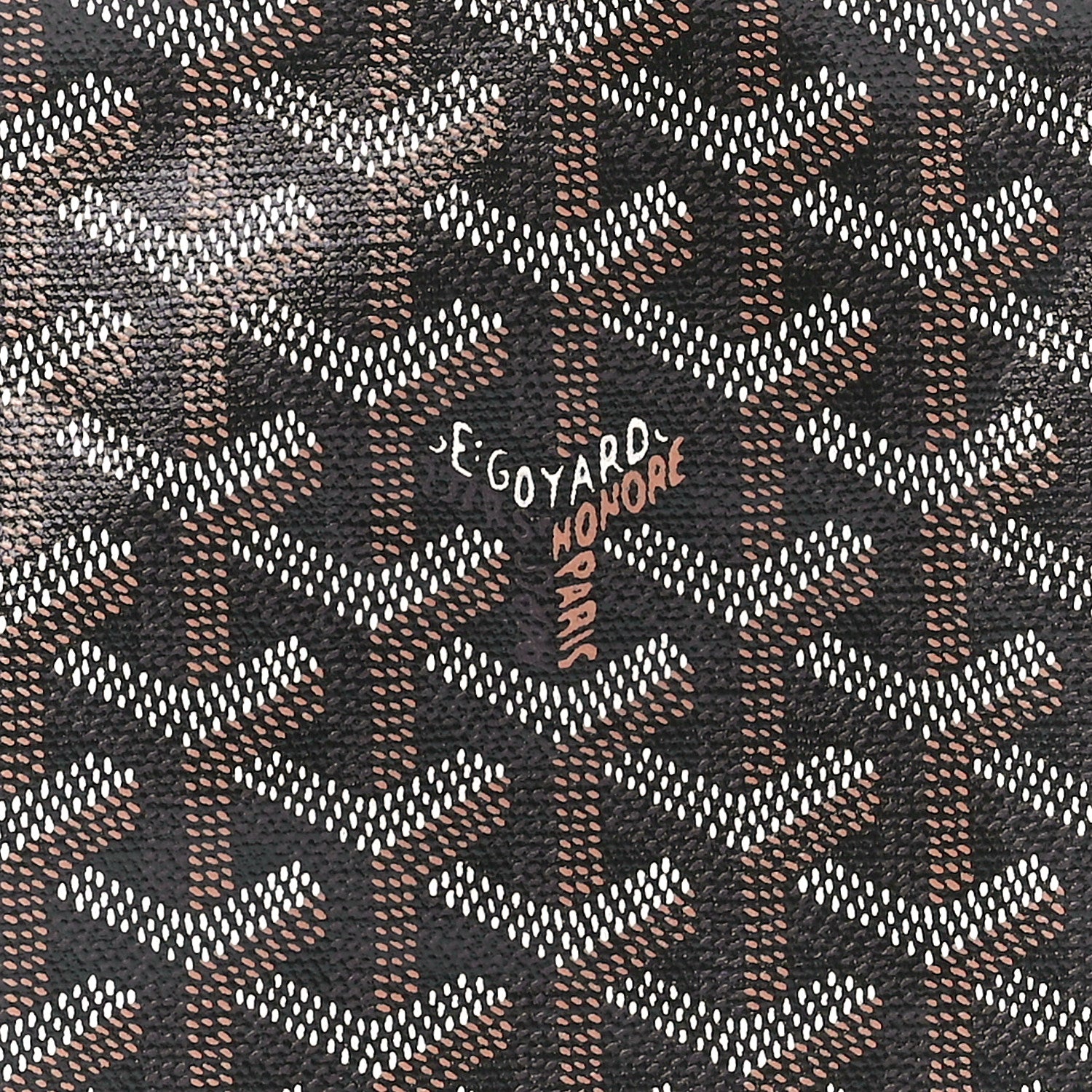 Goyard Goyardine Senat Pochette PM Black Gold 8 of 11