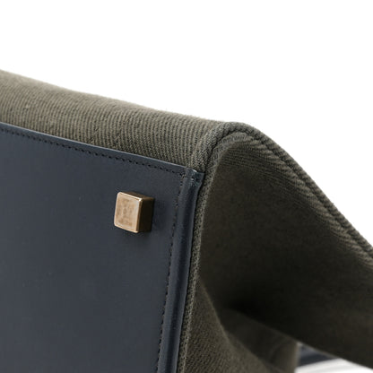 Celine Cotton Canvas Medium Phantom Luggage Olive 13 of 13