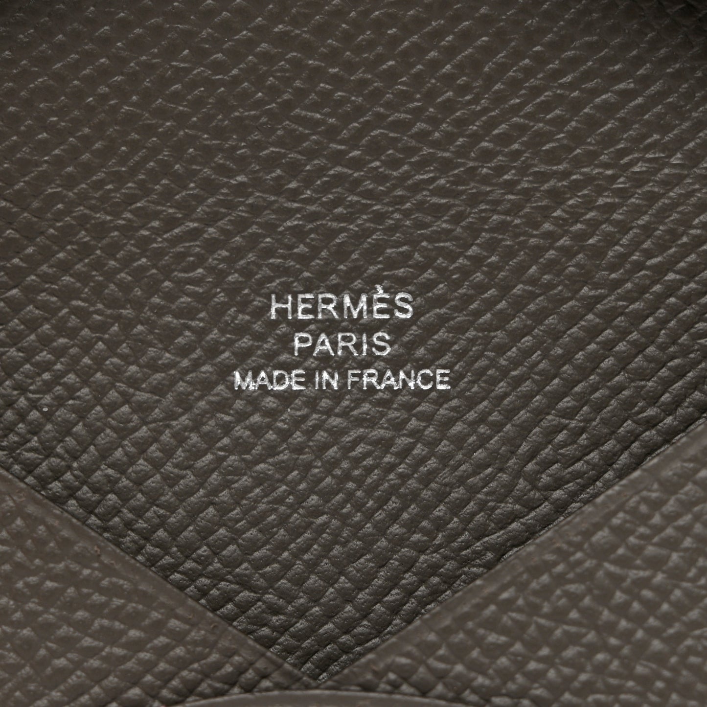 Epsom Calvi Card Case Gris Meyer
