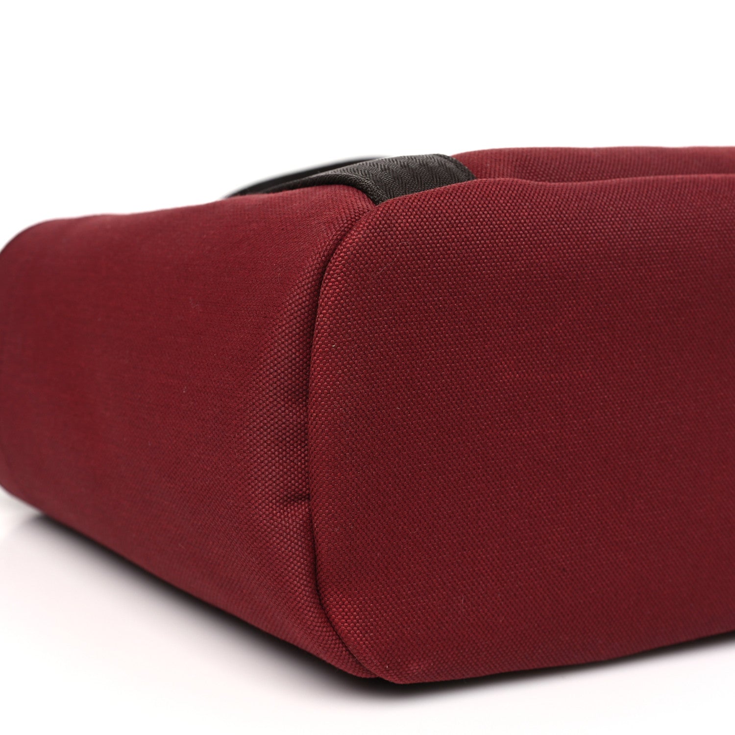Hermes Canvas The Grooming Bag Rouge H Chocolat 10 of 12