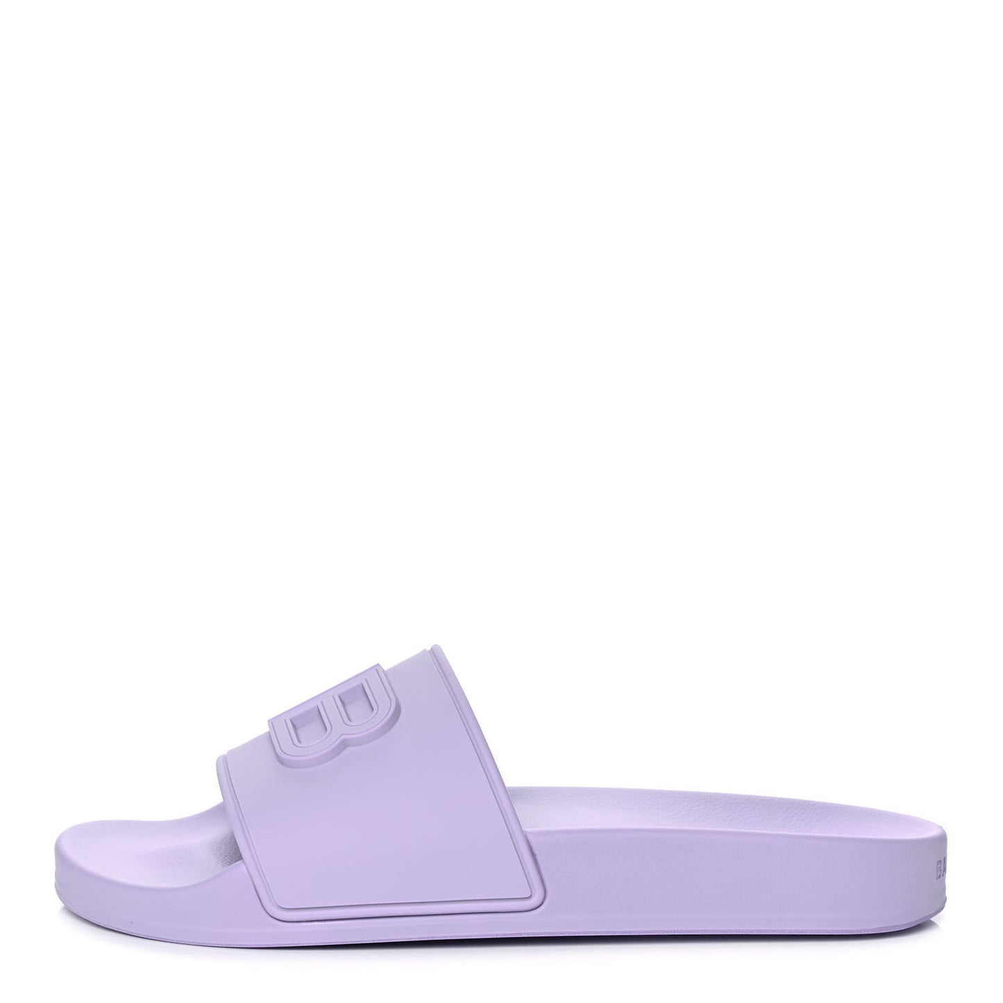 Rubber BB Womens Pool Slide Sandals 38 Lilac