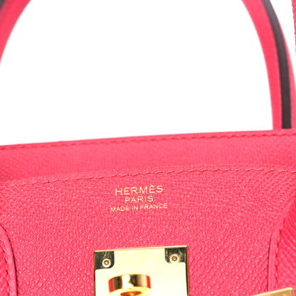 Hermes Epsom Birkin 30 Rose Extreme 6 of 12