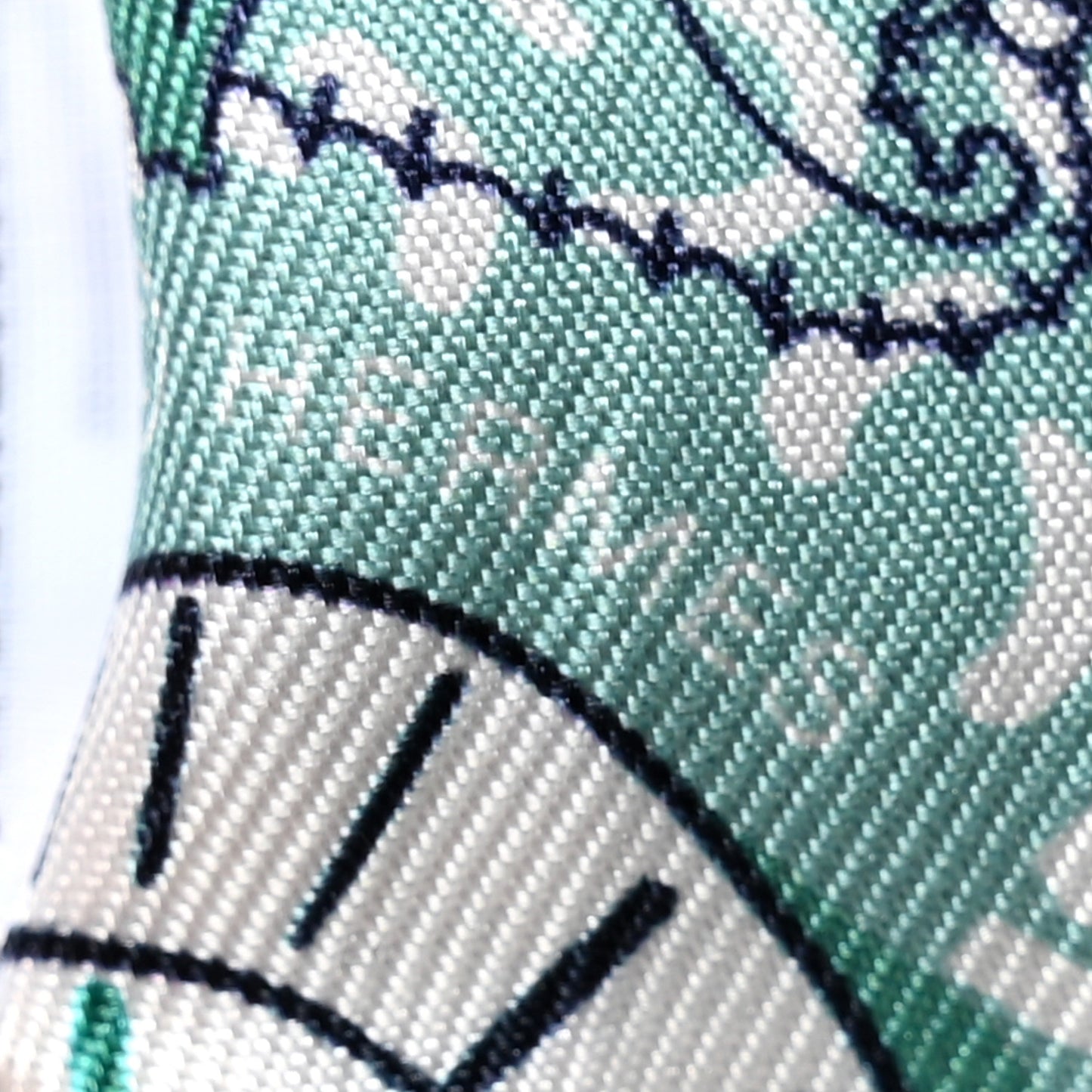 Silk Splash Park Twilly  Vert De Gris Jaune Bleu