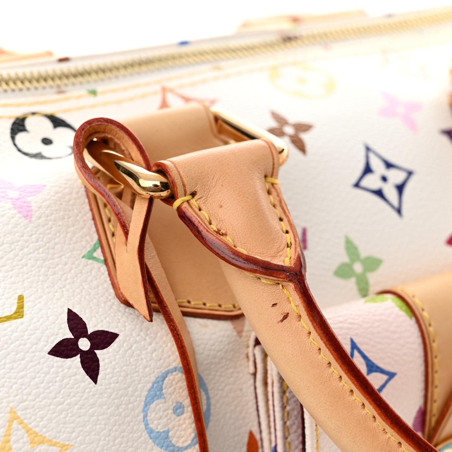 Monogram Multicolor Speedy 30 White