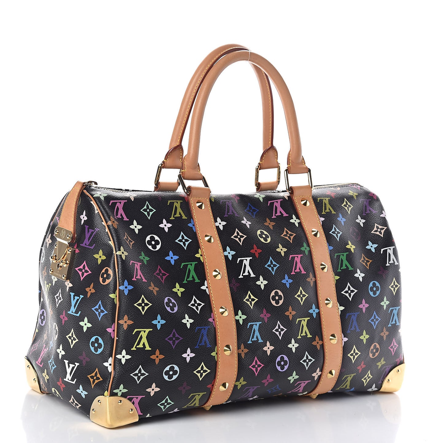 Monogram Multicolor Keepall 45 Black
