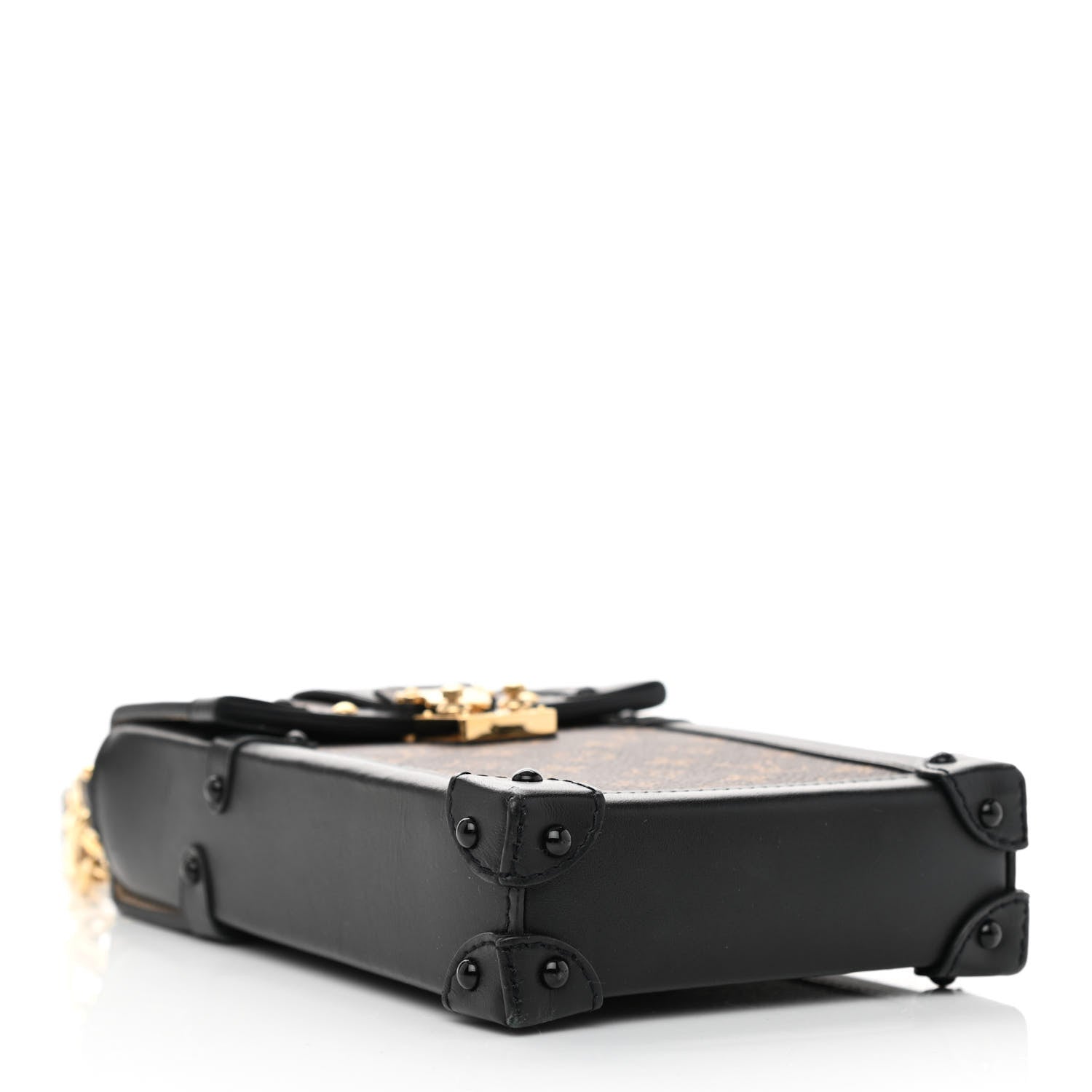 Louis Vuitton Monogram Pochette Trunk Verticale Black 4 of 7