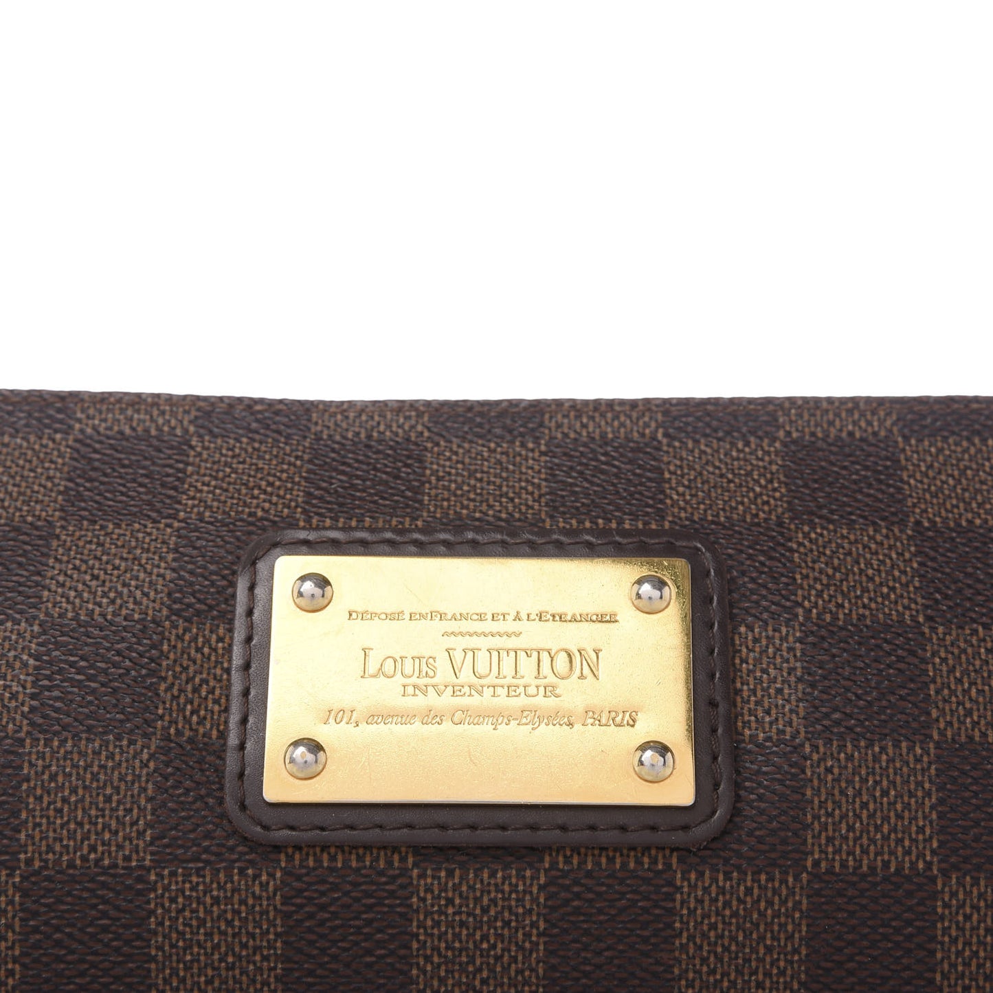 Damier Ebene Eva Clutch