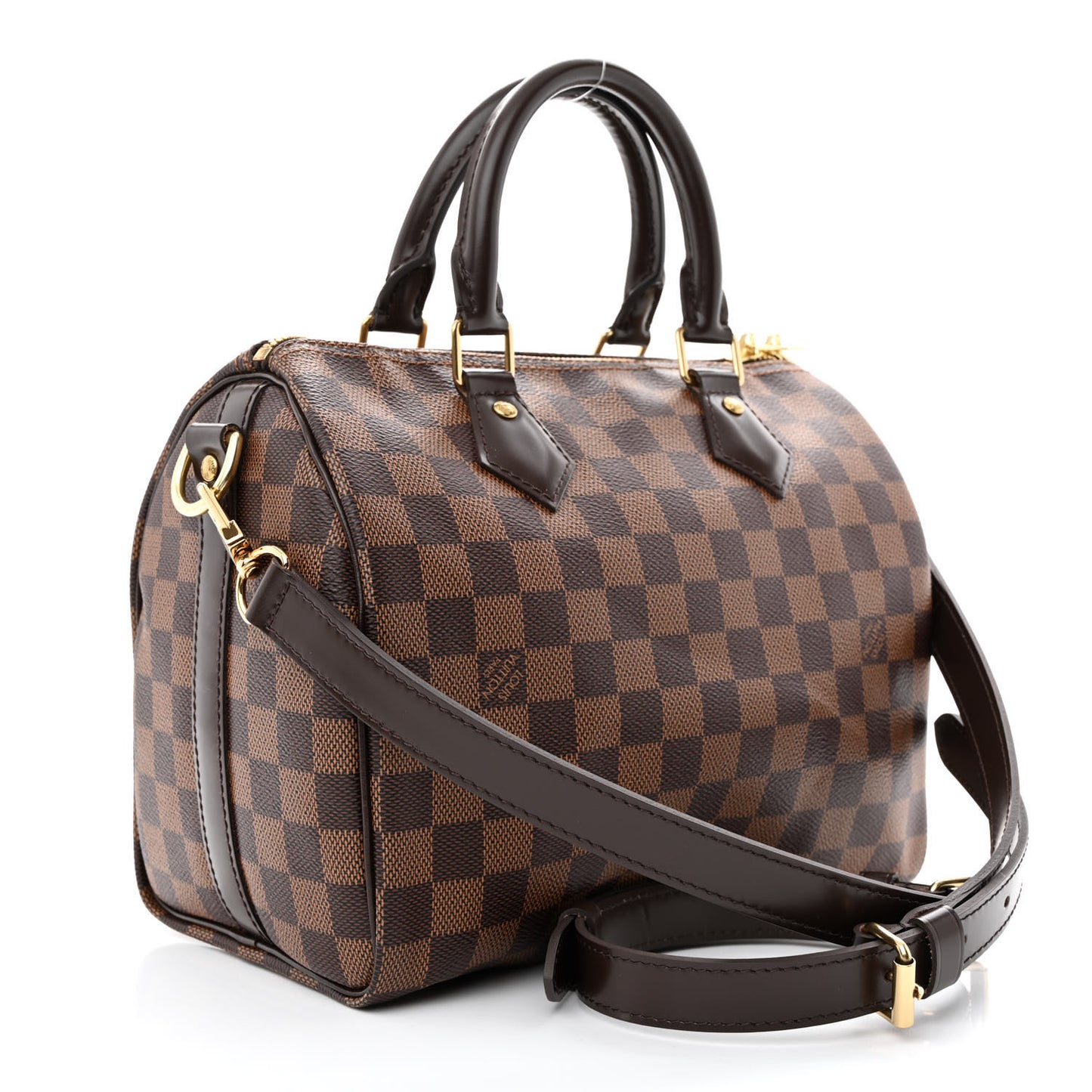 Damier Ebene Speedy Bandouliere 25