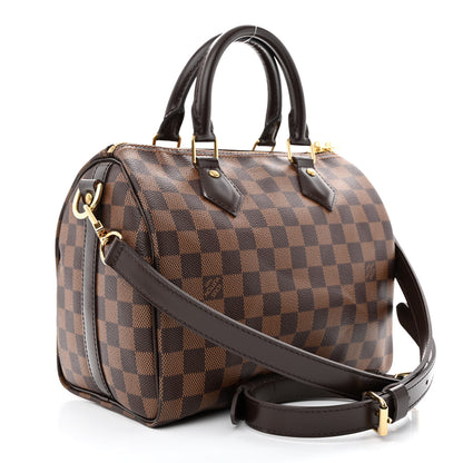 Louis Vuitton Damier Ebene Speedy Bandouliere 25 3 of 11