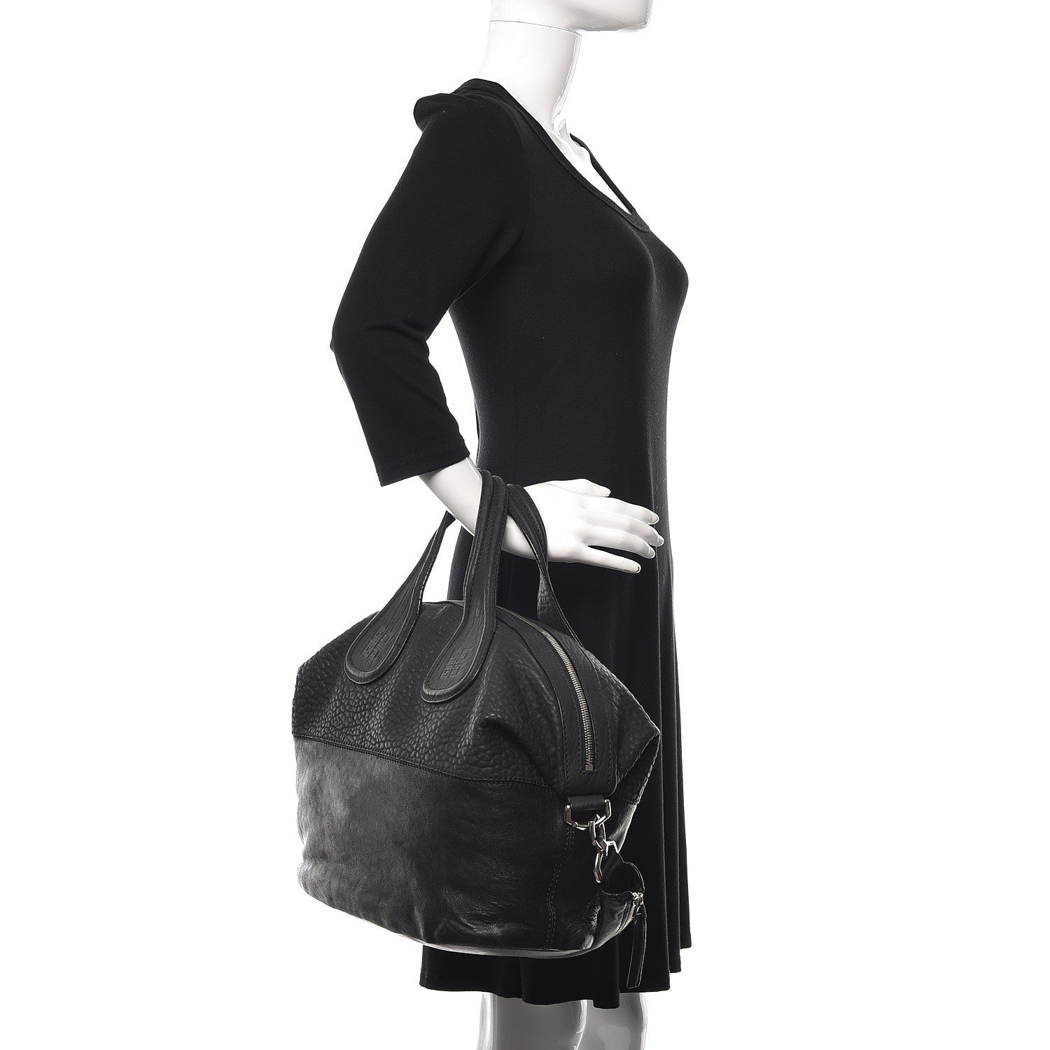 Givenchy Sheepskin Calfskin Medium Nightingale Black 3 of 20