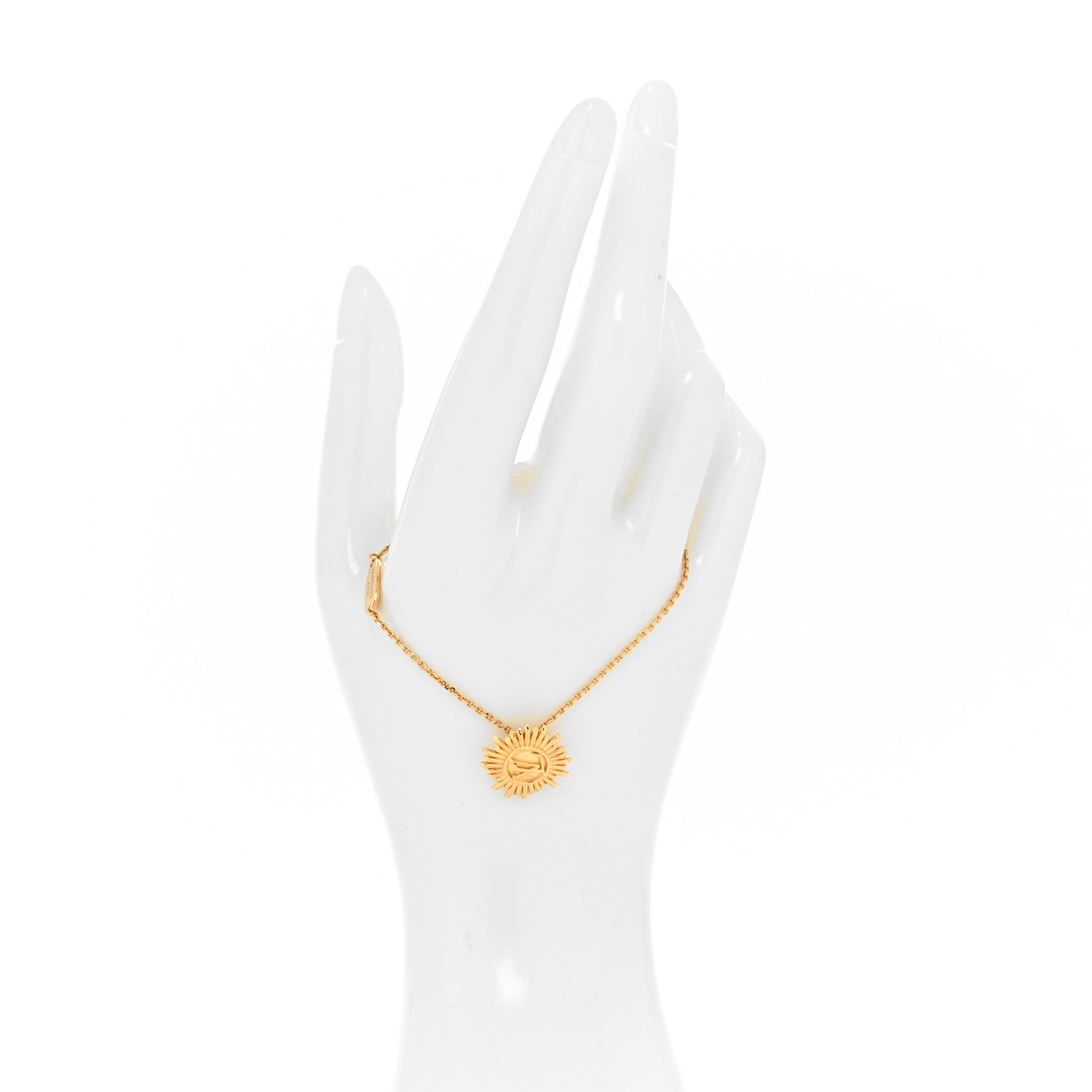 Louis Vuitton Brass Vendome Bracelet Gold 2 of 7