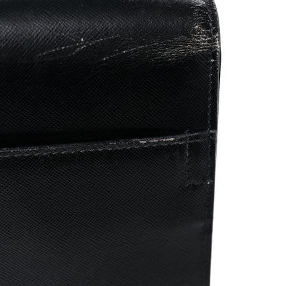 Prada Saffiano Briefcase Black 15 of 21