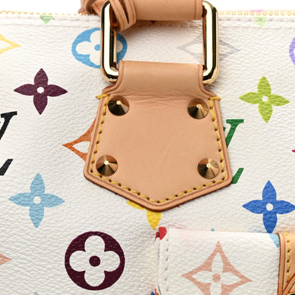 Louis Vuitton Monogram Multicolor Speedy 30 White 11 of 12
