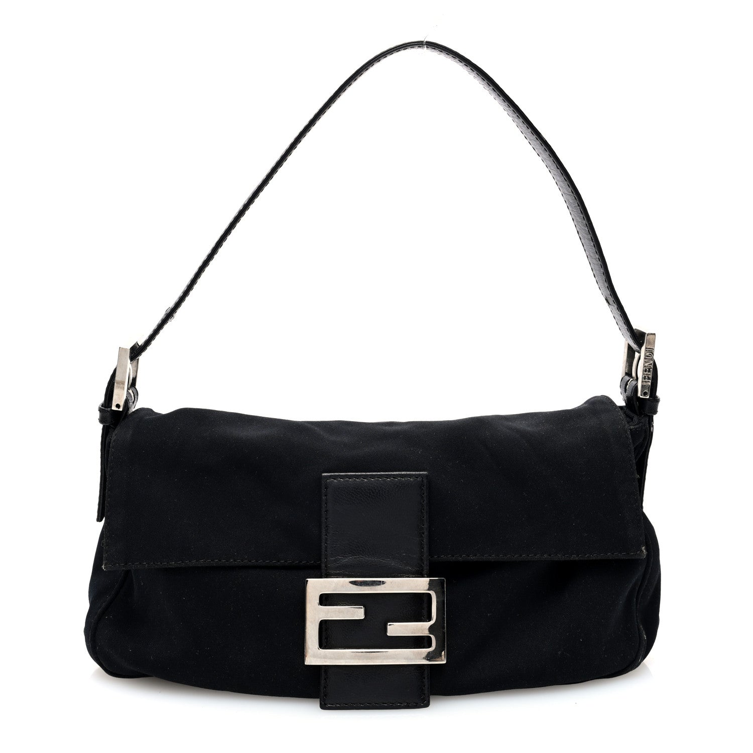 Fendi Neoprene Baguette Black 1 of 9
