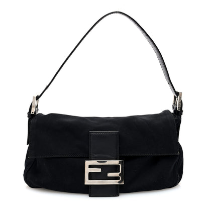 Fendi Neoprene Baguette Black 1 of 9