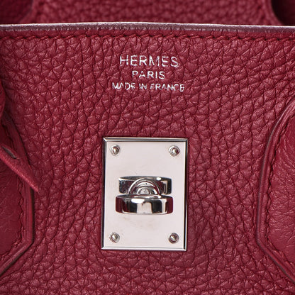 Hermes Togo Birkin 25 Rubis 24 of 38