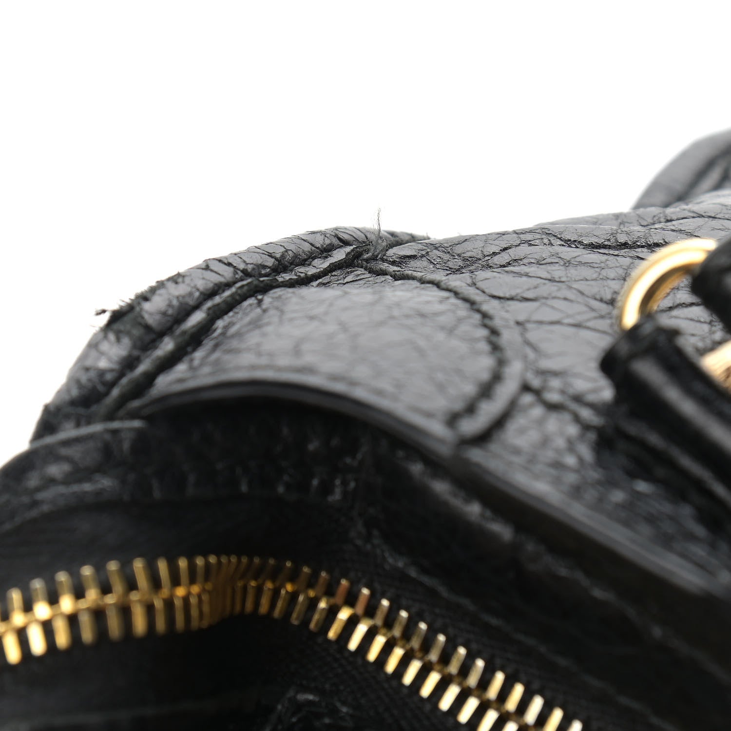 Balenciaga Agneau Giant 12 Gold Hardware Mini City Black 12 of 17