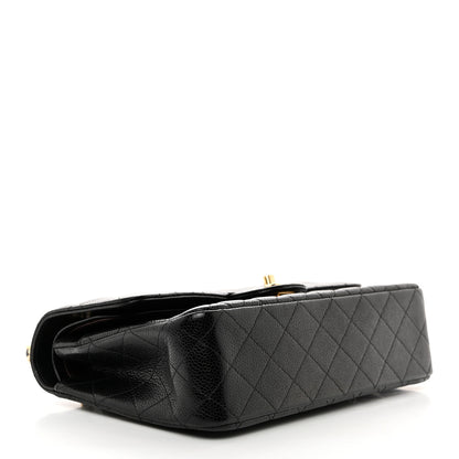 Chanel Caviar Quilted Medium Double Flap Black 6 of 11