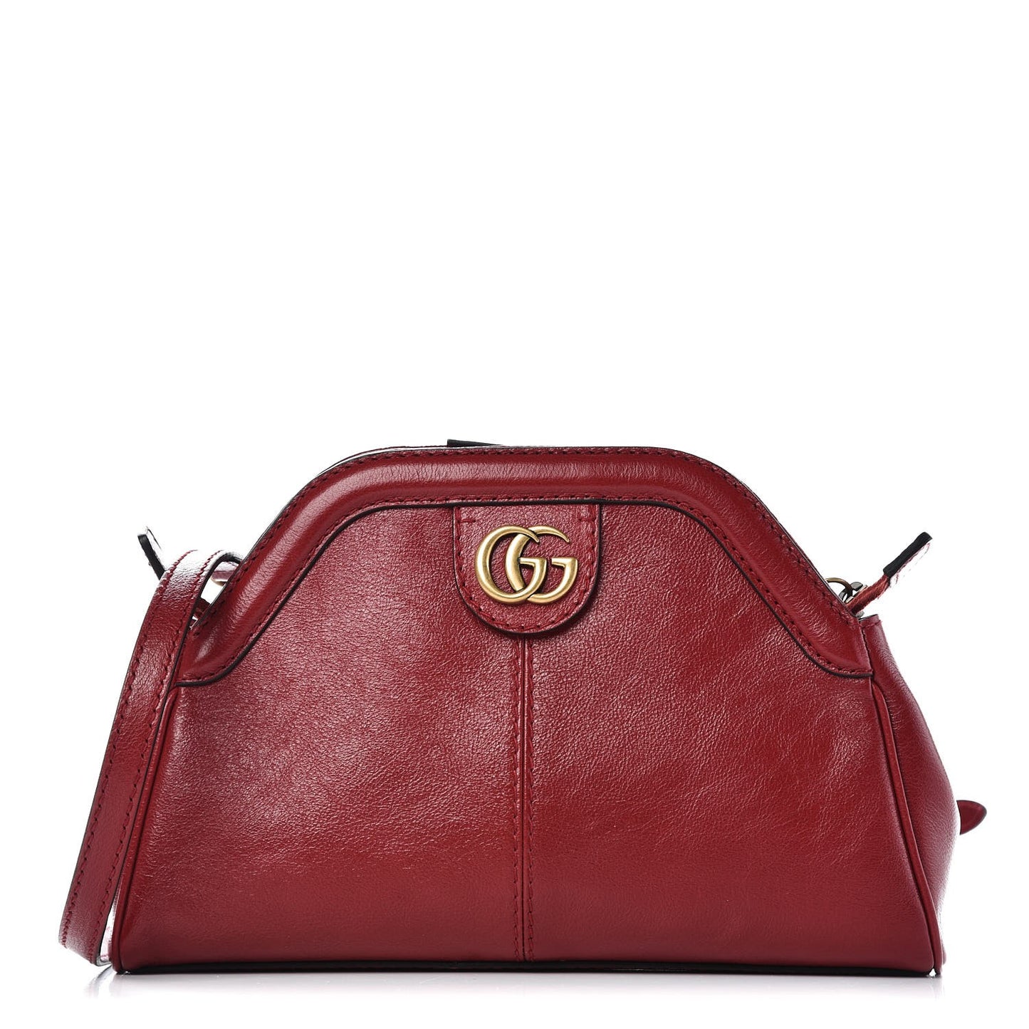 Piuma Lux Calfskin Small Re(Belle) Crossbody Bag Romantic Cerise