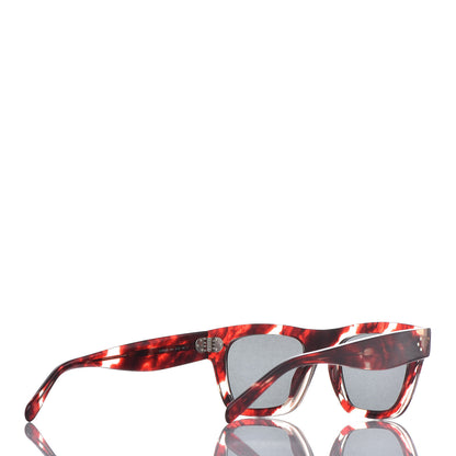 Celine Acetate Black Frame 02 Sunglasses CL40009I Red Havana 4 of 7