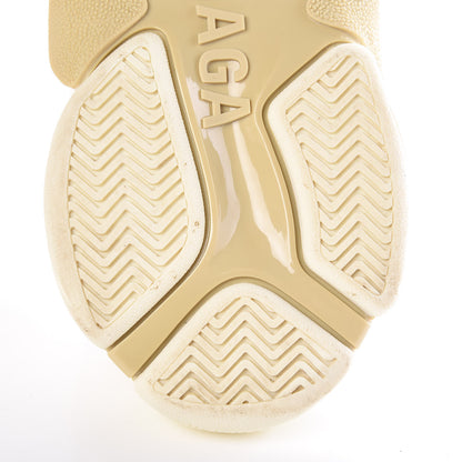 Balenciaga Fabric Mesh Womens Triple S Sneakers 37 White 13 of 14