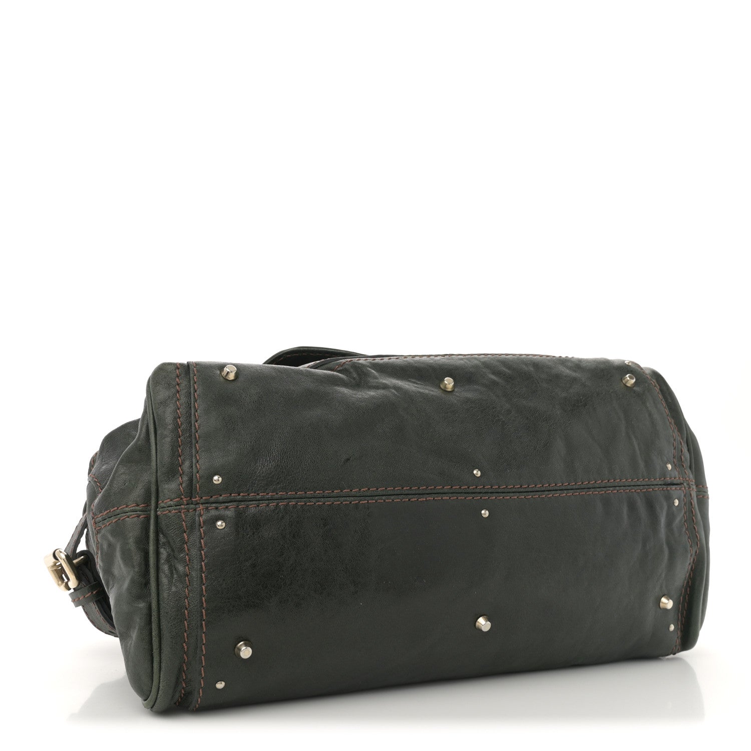Chloe Calfskin Medium Paddington Capsule Satchel Laurier 4 of 12