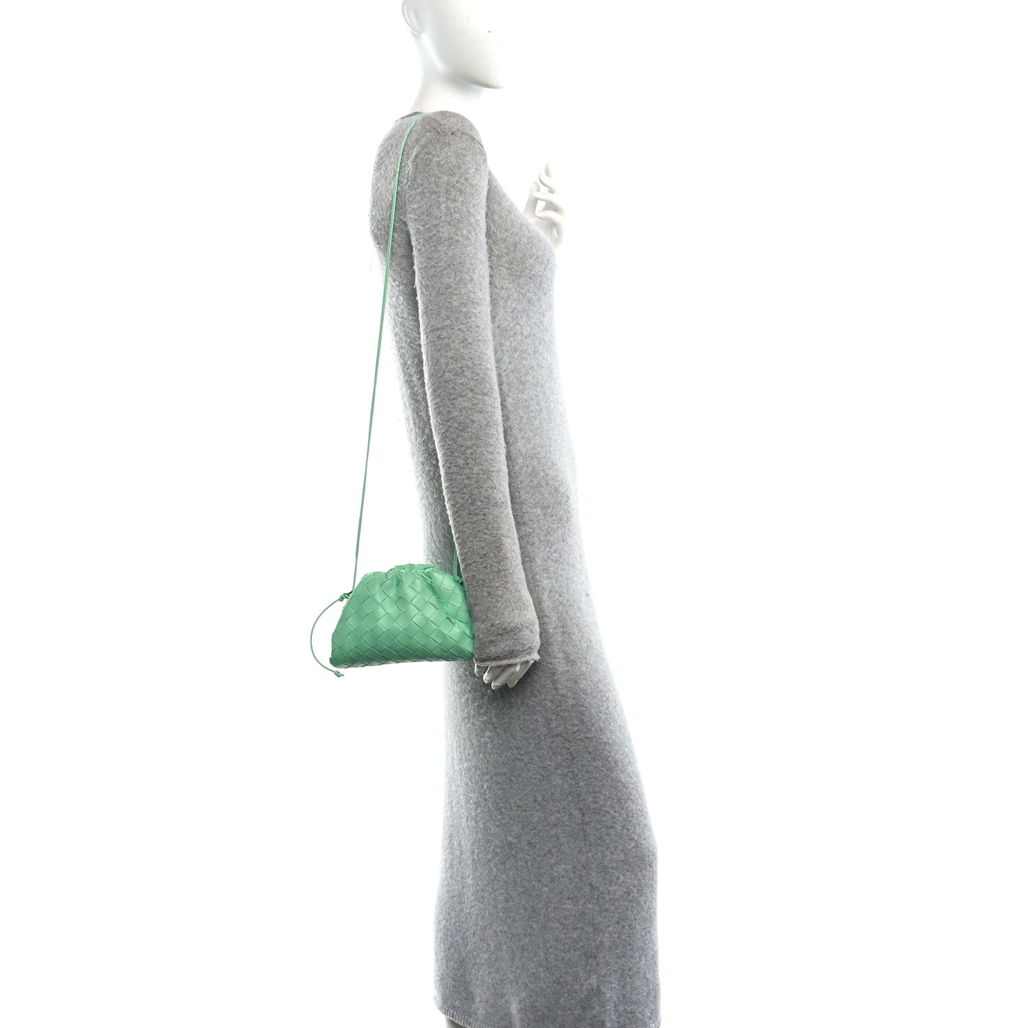 Bottega Veneta Nappa Intrecciato The Mini Pouch Fountain 2 of 10