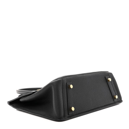 Hermes Togo Swift Birkin En Desordre Sellier 30 Black 4 of 12