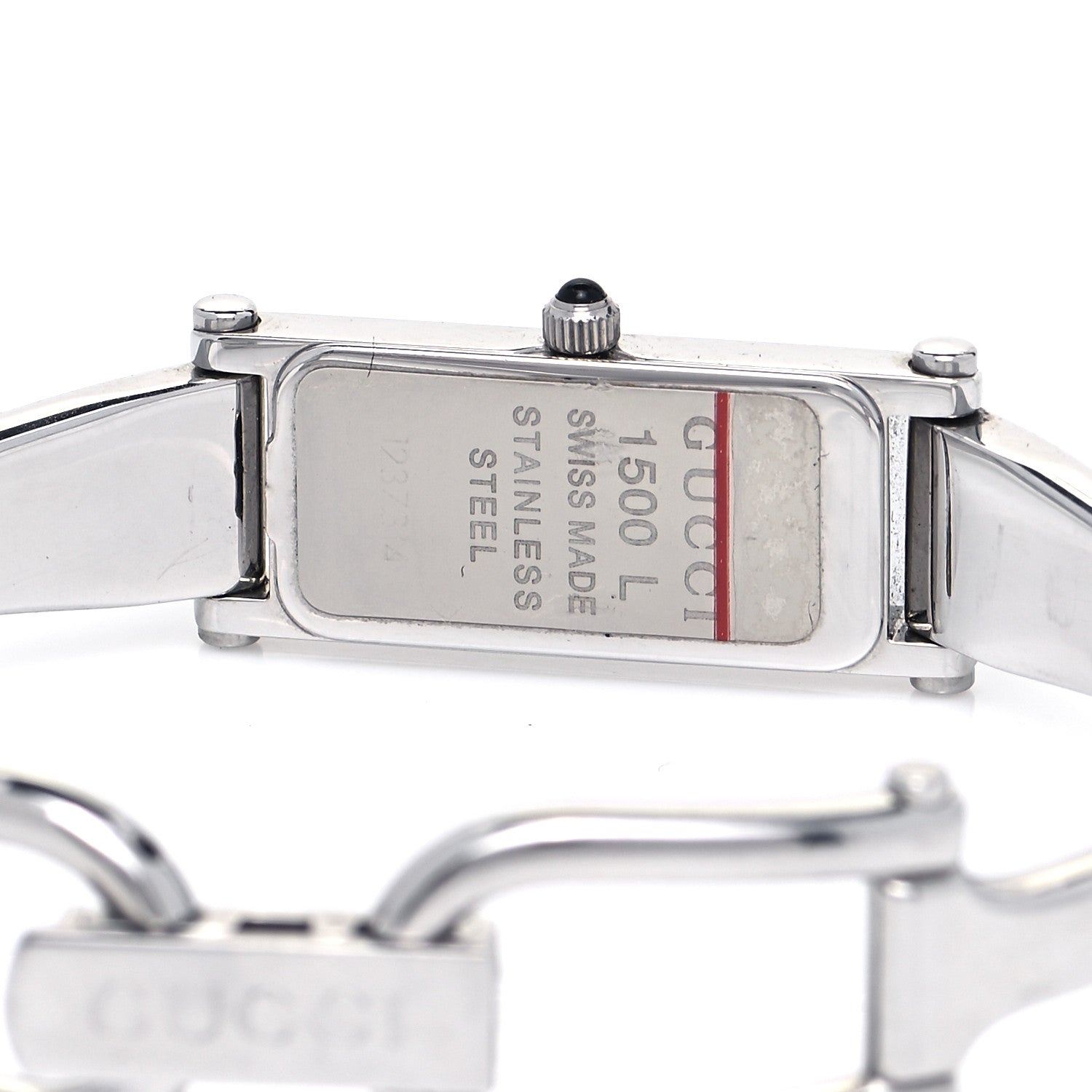 Gucci Stainless Steel 12mm 1500L Quartz Watch Grey 7 of 8