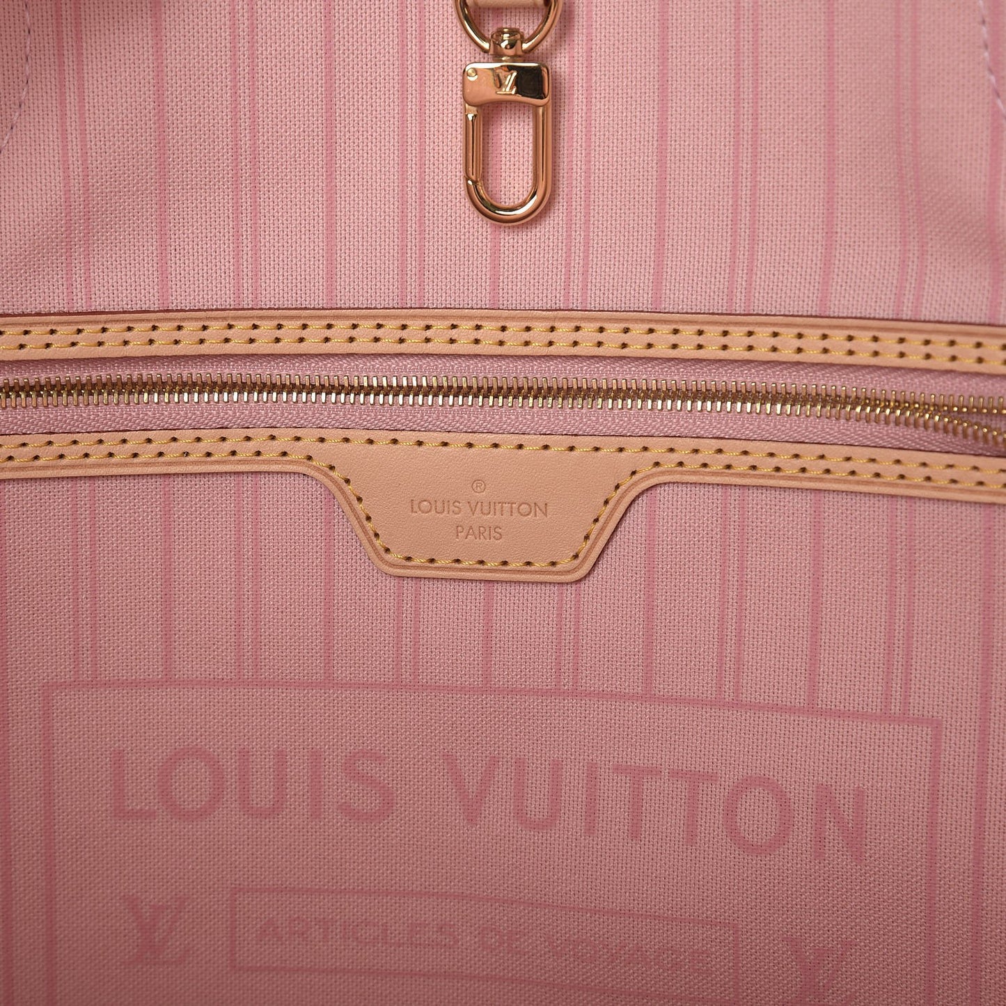 Damier Azur Neo Neverfull GM Rose Ballerine