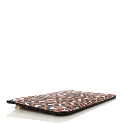 Louis Vuitton Empreinte Monogram Giant Wild At Heart Neverfull MM Pochette Brown 4 of 8