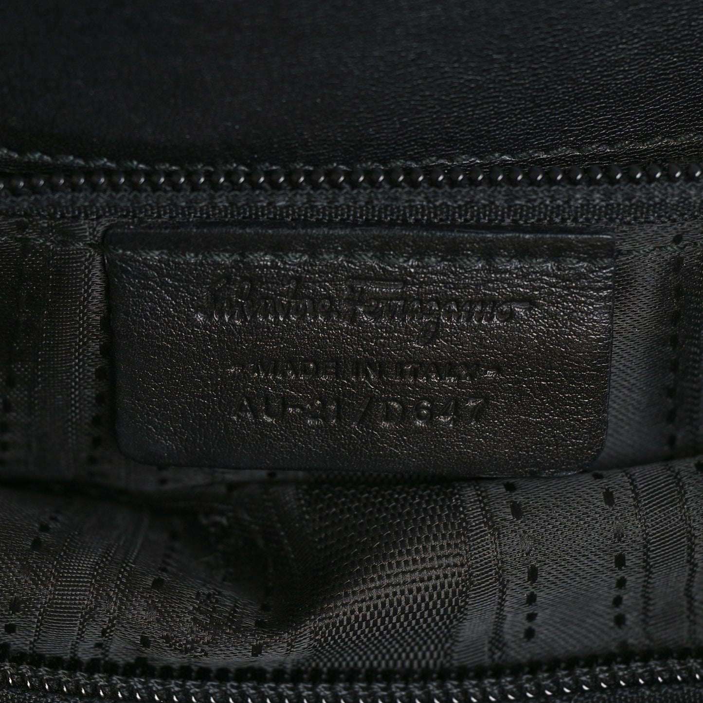 Calfskin Abbey Crossbody Black