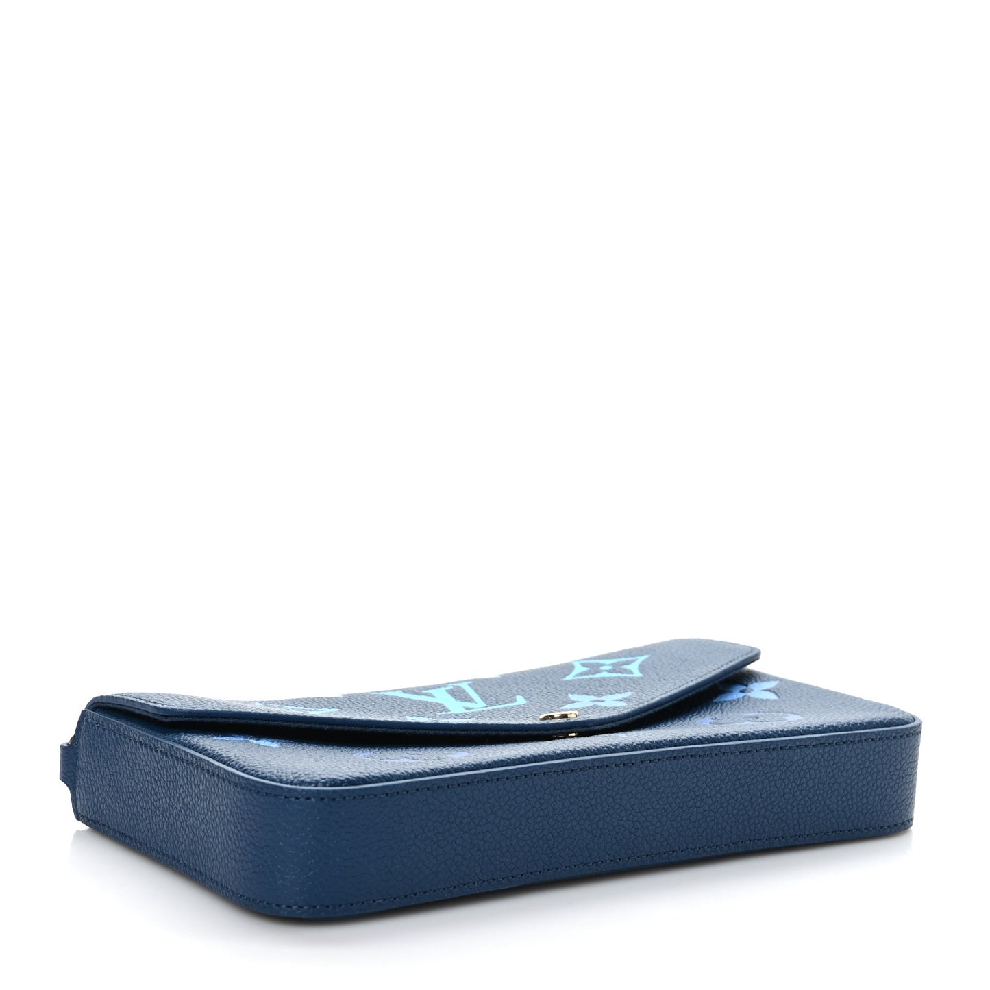 Empreinte Monogram Giant Felicie Pochette Chain Wallet Gradient Blue