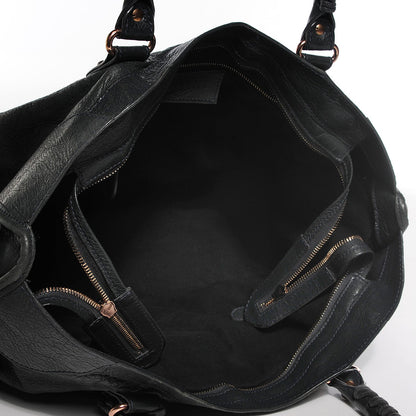 Balenciaga Agneau Giant 12 Rose Gold Hardware Part Time Anthracite 13 of 13