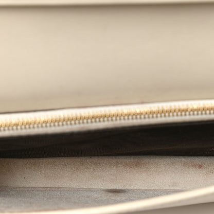 Gucci Boarded Plutone Calfskin Horsebit 1955 Wallet On Chain Mystic White 5 of 9
