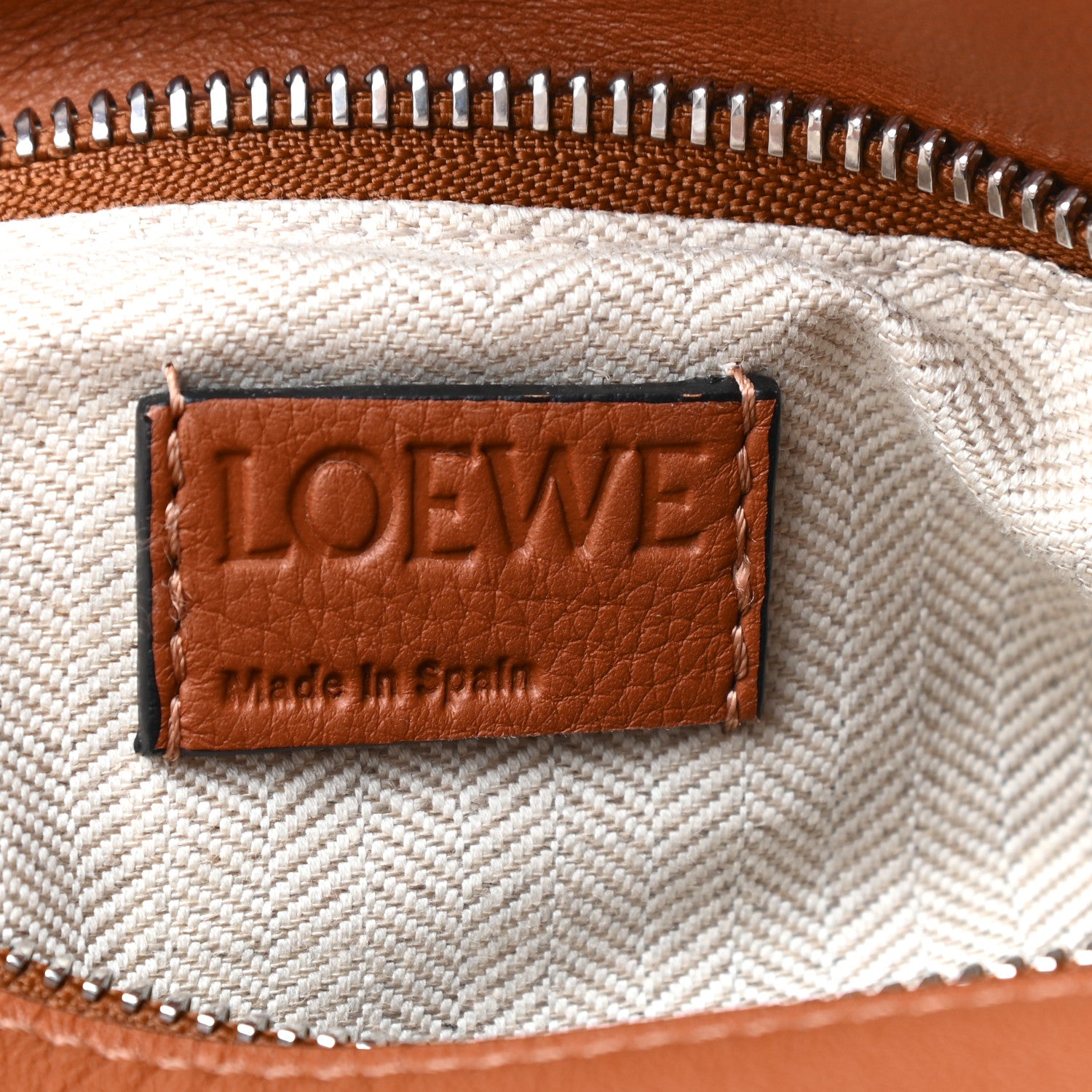 Loewe Calfskin Small Puzzle Bag Tan 6 of 8