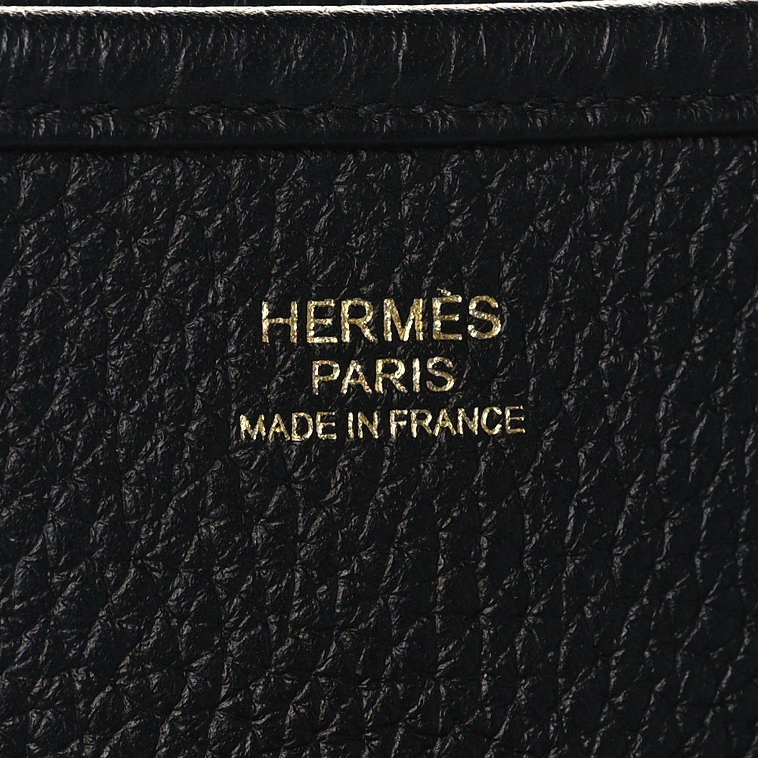 Hermes Taurillon Clemence Evelyne III GM Black 5 of 7