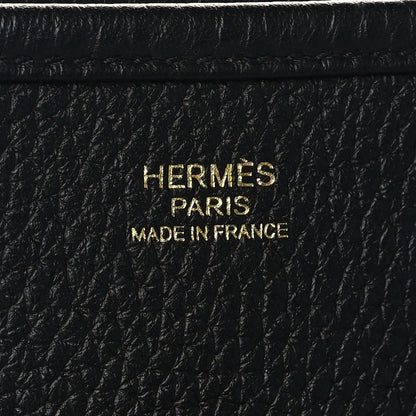 Hermes Taurillon Clemence Evelyne III GM Black 5 of 7