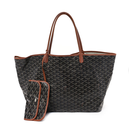 Goyard Goyardine Saint Louis GM Black Gold 3 of 12