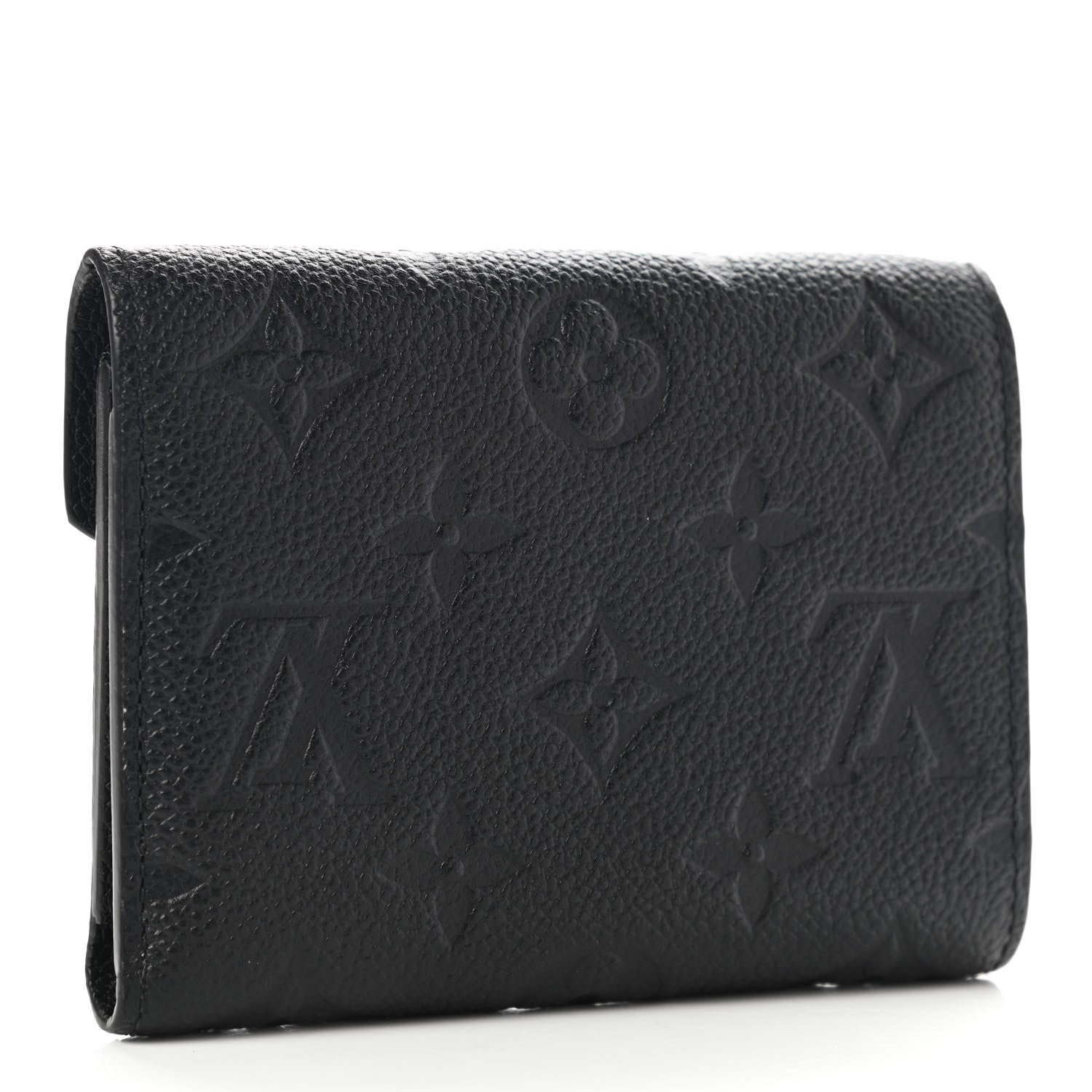 Louis Vuitton Empreinte Victorine Wallet Black 3 of 7
