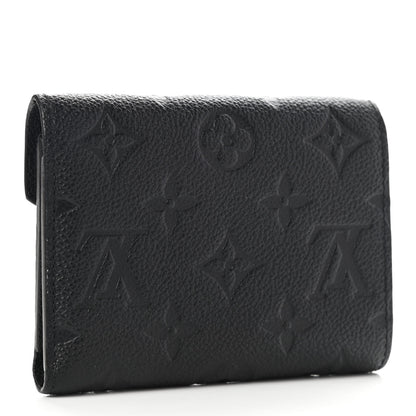 Louis Vuitton Empreinte Victorine Wallet Black 3 of 7