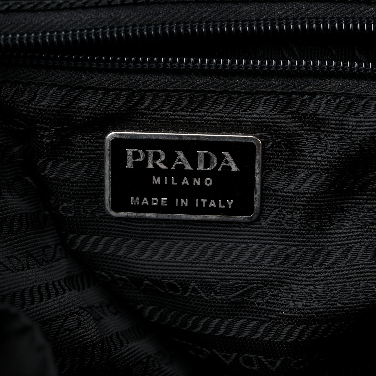 Nylon Vela Medium Backpack Black