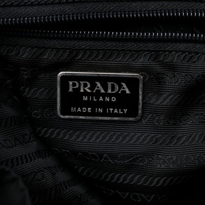 Prada Nylon Vela Medium Backpack Black 6 of 14