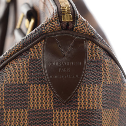 Louis Vuitton Damier Ebene Speedy 30 7 of 8