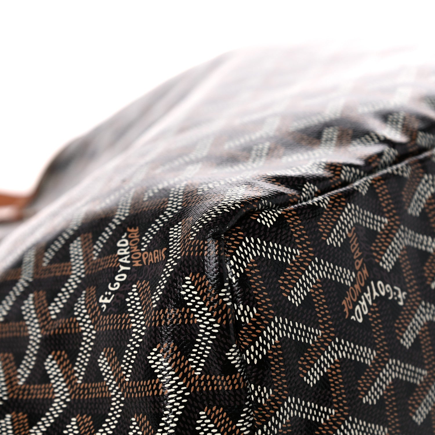 Goyard Goyardine Saint Louis PM Black Gold 9 of 11