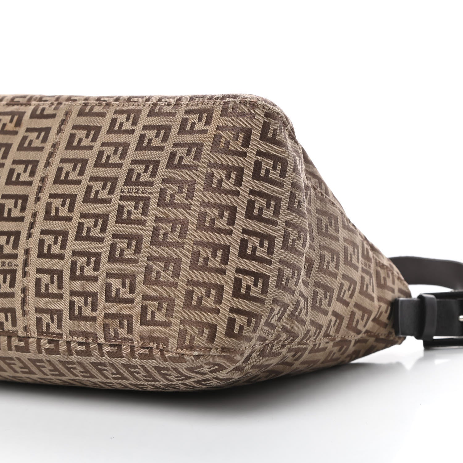 Fendi Zucchino Baguette Mogano Panna Brown 7 of 15
