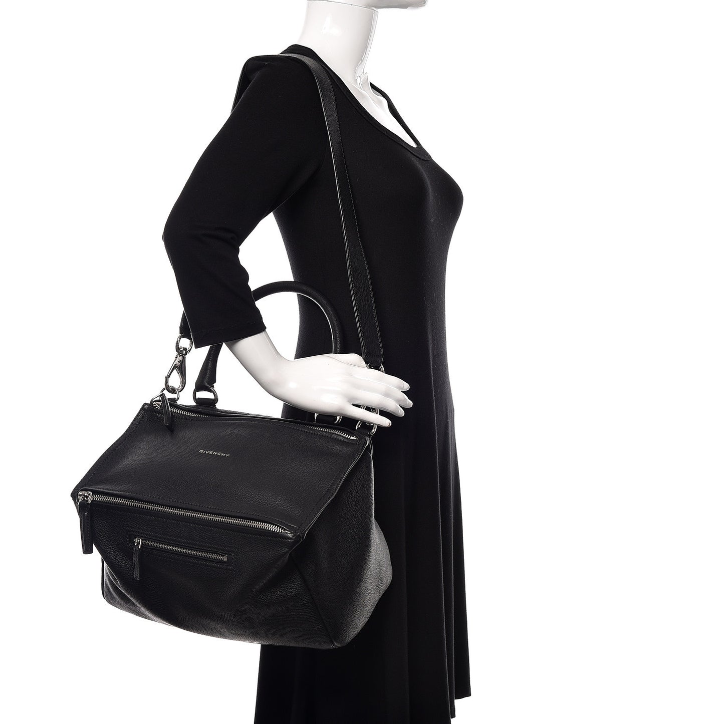 Sugar Goatskin Medium Pandora Black